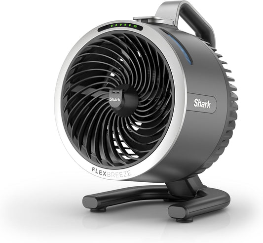 Shark Flexbreeze Hydrogo Portable Fan with Misting | 12Hr Cordless Cooling